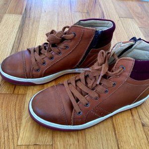 Boys Jacadi "Pingpong" Hi-Top Sneakers, Size 32 Eur (13.5 US)